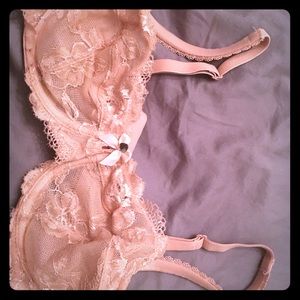 Victoria Secret lace unpadded bra